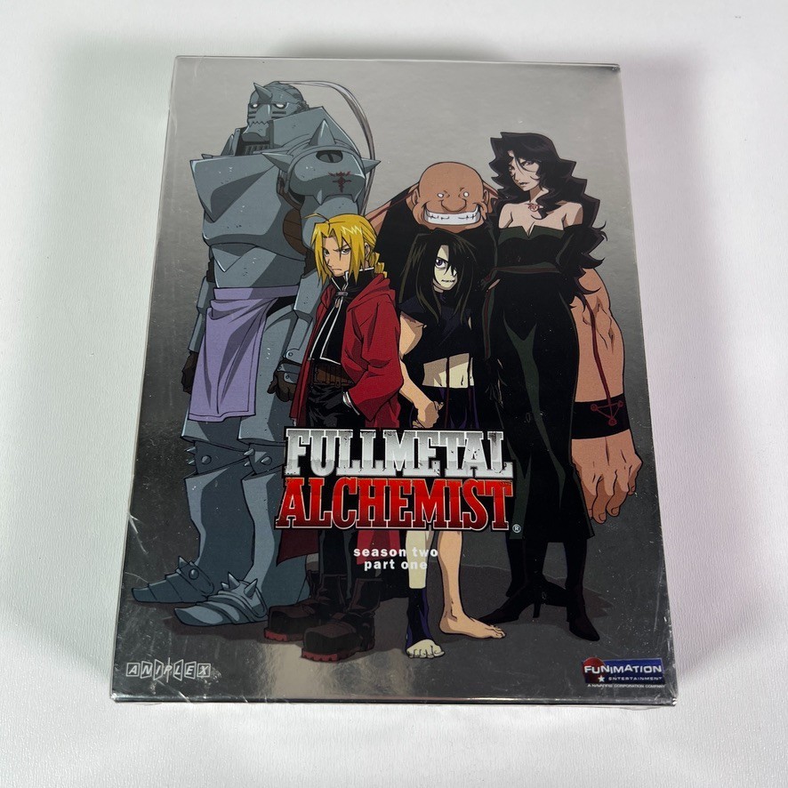 Fullmetal Alchemist - Season 2: Part 1 (DVD, 2008, 3-Disc Set) for