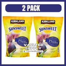 Kirkland Sunsweet Dried Plums 2-Pack – Pitted Prunes, Heart-Healthy Snack