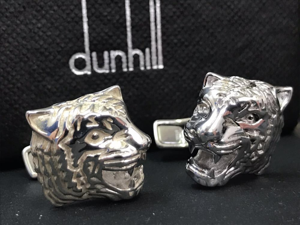 dunhill カフリンクス AG925 Alfred Dunhill Tiger Ag925 Cufflinks Cufflinks Dunhill | eBay