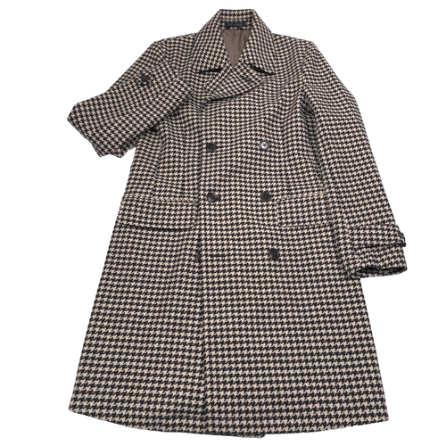 $ 495 LRL Ralph Lauren Holz schwarz beige zweireihiger Peacoat Herren Größe 36R