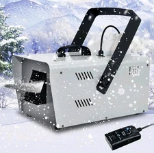 TCFUNDY Snow Machine 1500W Snow Making Machine- Not Tested