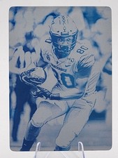 Jared Pinkney 1/1 2020 Panini Luminance Rookie RC Cyan Plate Atlanta Falcons SSP