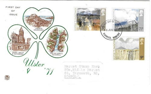 Stuart Comm/FDC - Ulster '77 - 1977  (ST169)