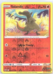 Salandit 027/159 Crown Zenith Reverse Holo