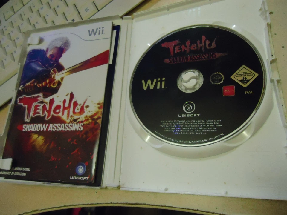 Nintendo wii Tenchu Shadow Assassins completo Pal España, foto 4 de 5