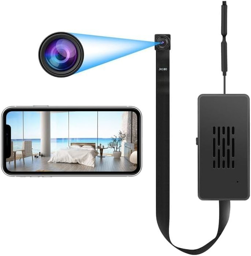 Mini Telecamera Wireless WI-FI, Telecamere 1080P Con Audio E Video, Allarme Di R