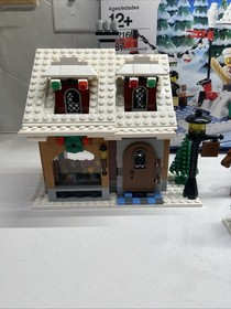 Lego Winter Village Bakery Set 10216 - All Pieces & Instructions.  No Stickers.