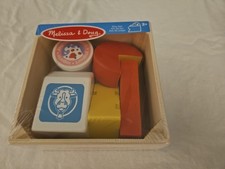 Melissa  Doug Dairy Food Group Wooden Playset Milk, Butter, Yogurt  Cheeses 