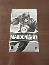 Madden NFL 07 - MANUAL ONLY - Sony PlayStation 2 PS2