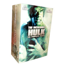 THE INCREDIBLE HULK COMPLETE SERIES SEASONS 1-5 ( DVD 20-DISC SET ) free Ship