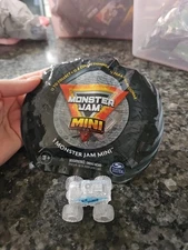 2024 Monster Jam Mini Series 16 Rare Chase Ghost Blue Thunder Truck #735