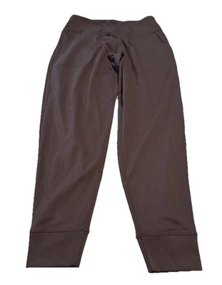 TGP The Gym People Brown Yoga Workout Pants Joggers Sz Large New