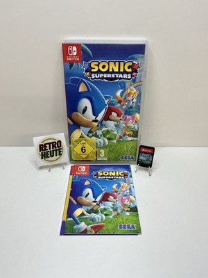 Sonic Superstars Nintendo Switch Sehr guter Zustand CIB OVP Anleitung