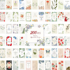 Gethelud 200 PCS Positive Affirmations Cards for Women, 60 Designs Daily