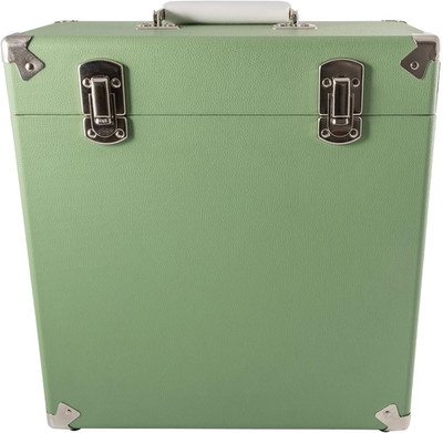Portable Retro Style Carry Case for Lps, Albums and 12Inch Vinyl Records (Holds
