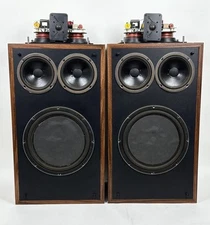 Vintage Polk Audio RTA-12 Stereo Pedestal Floor Speakers Set Of 2