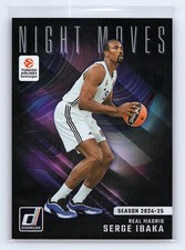 Serge Ibaka 2024-25 Donruss EuroLeague #8 Night Moves Case Hit