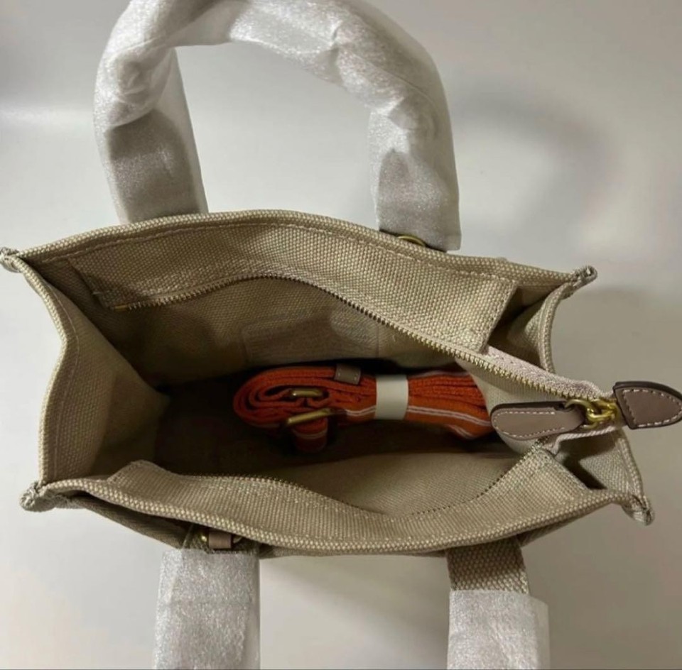 [a4M-7] Coach Cargo Tote Peanuts Snoopy Beige [kio] | eBay