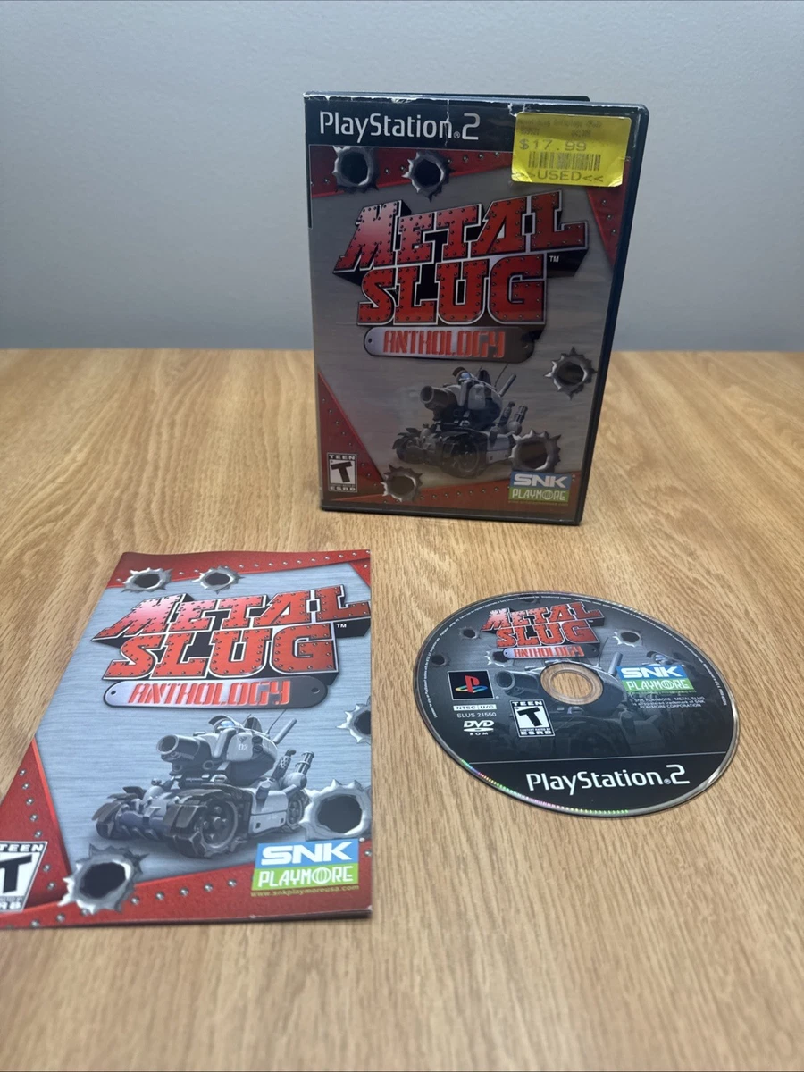 Preços baixos em Sony Playstation 2 Metal Slug Anthology Video
