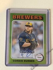 2024 Topps Heritage High Number Corbin Burnes Real One Auto #ROA-CB