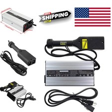 36 Volt 5 Amp Golf Cart Battery Charger D Style Plug for EZGO TXT Medalist