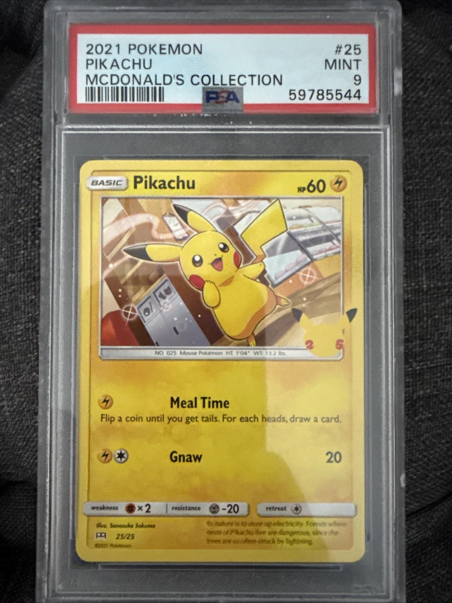 McDonald's 25th Anniversary Pokmon TCG Cards for sale | eBay McDonald's 25th Anniversary Pokmon TCG Cards for sale | eBay