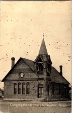 Trenton Nebraska NE : CHURCH SCENE s/24 BB0959