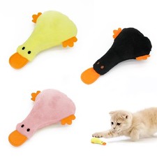 Cat Catnip Toys, 3Pcs Cat Interactive Toys for Indoor Cats, Soft Plush Kitten...
