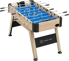 54 Inch Full Size Foosball Table for Home Use, Professional Soccer Game Table fo