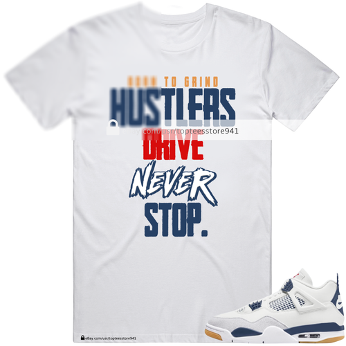 Shirt To Match SB x Air Jordan 4 Retro SP Navy - Picture 20 of 21