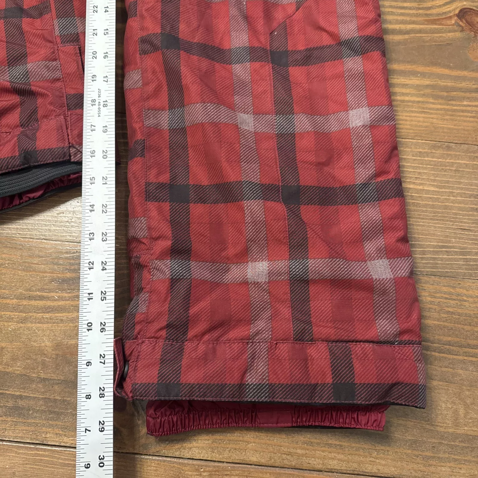 burton dry ride white collection plaid snowboard pants