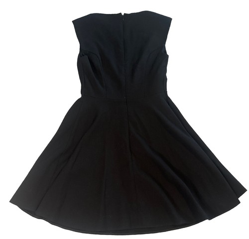 French Connection Classic Lined Sleeveless Little BLACK Dress Size 4 - Picture 4 of 5