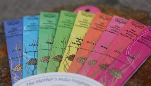 Mother's India Handmade Incense 20 long sticks Ganesh Om Rishi Prem Aditi Meera - Picture 3 of 16