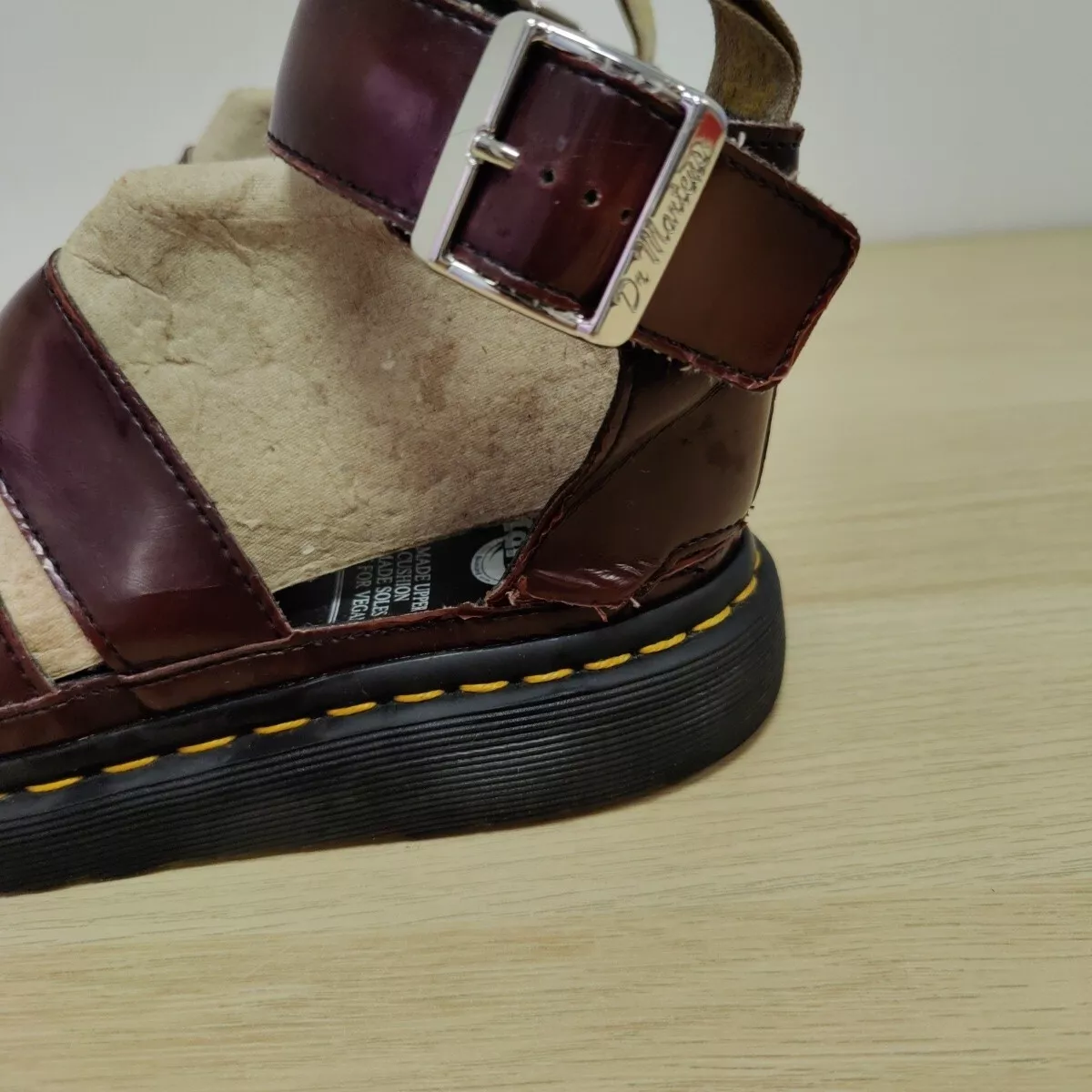 Dr martens cherry red cheap sandals