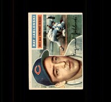 1956 Topps 86 Ray Jablonski DP White Back VG-EX #D400692