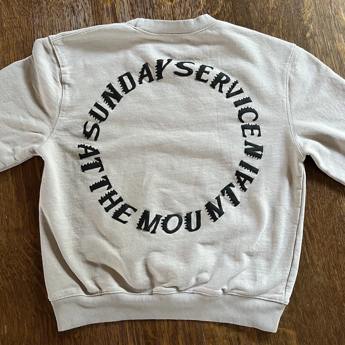 Sunday service at the shop mountain sweatshirt