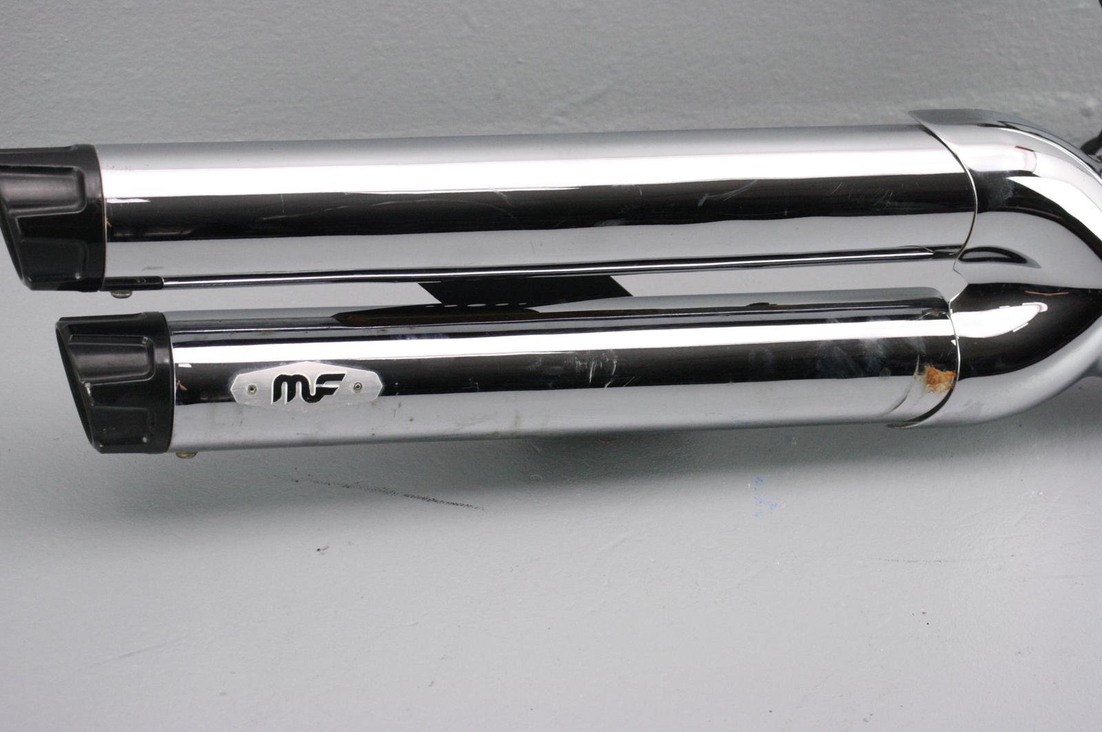 2009 Harley Softail Rocker C Exhaust Header Muffler Pipes Set MAGNAFLOW