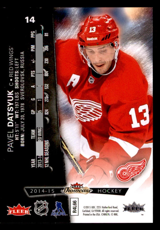 2014-15 Fleer Showcase Metal Universe #1 Steven Stamkos - Image 2 of 2
