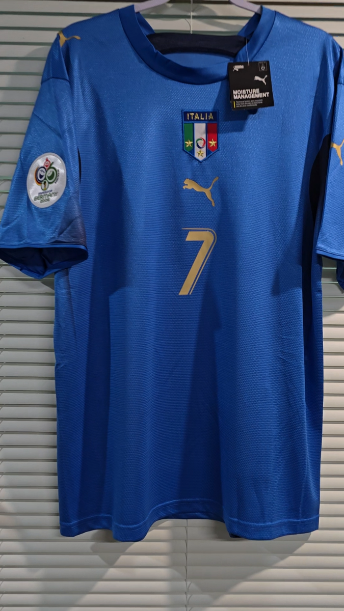 ITALY HOME World Cup 2006 - Football Soccer - Del Piero # 7 - 2XL