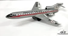 Vintage American Airlines 727 Astro Jet N1970 Tin Friction Toy Japan