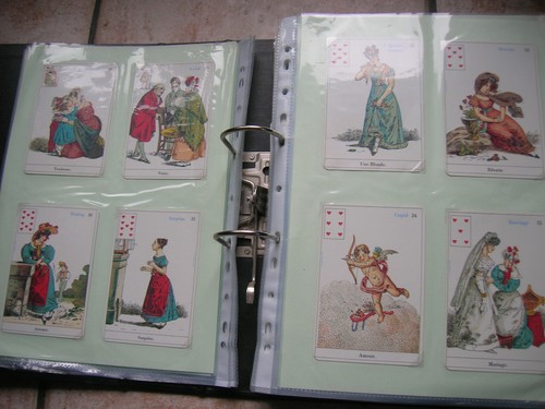 TAROT LA SIBYLLE DES SALONS 52 CARTES SANS BOITE ed.grimaud (K1) - Picture 5 of 9
