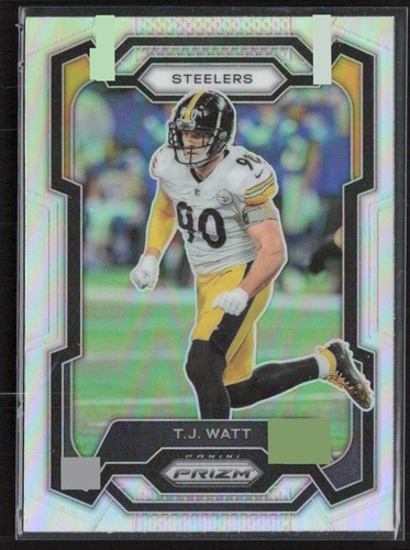 2023 Panini Prizm #254 T.J. Watt Silver