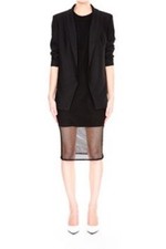 The Fifth Black For Real Blazer / Jacket / Coat Size S Rrp £80