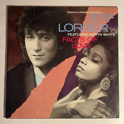 Jeff Lorber Featuring Karyn White    Facts Of Love 12'' Vinyl 1986 Warner Bros. 
