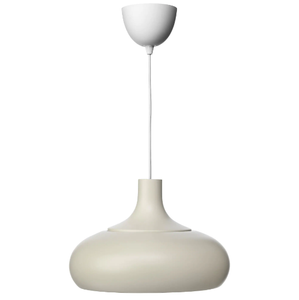 Ikea Vaxjo Hangeleuchte O38cm Silber Beige Kronleuchter Lampe Deckenlampe Ebay