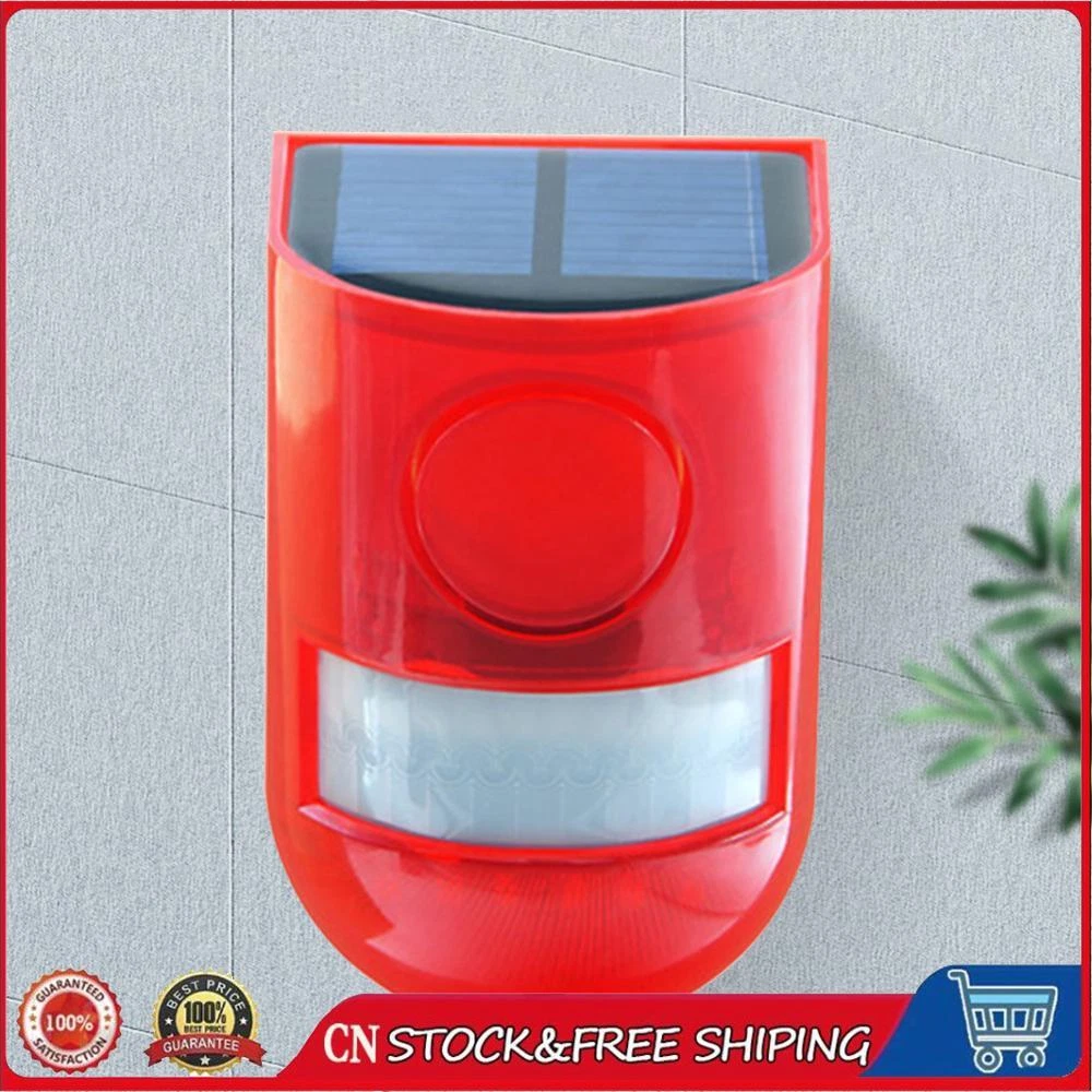 Security Alarm System Portable Motion Sensor Detector for Villa Farm Yard Garden