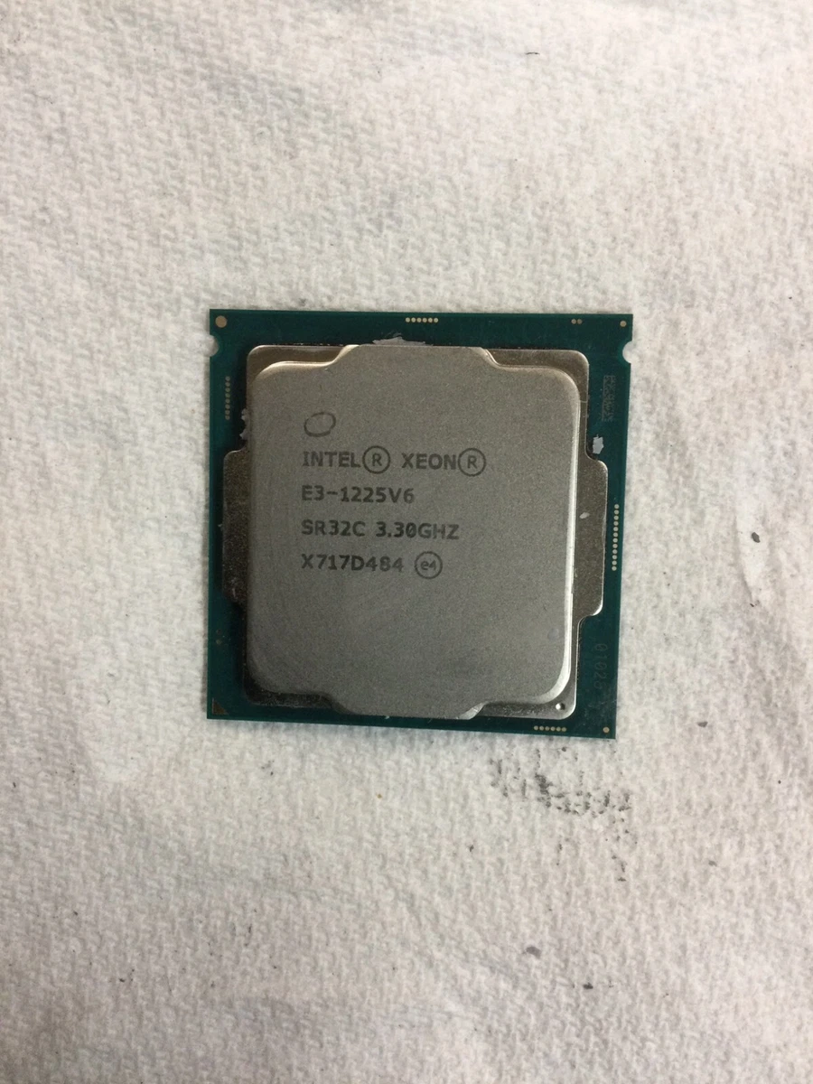 Intel Xeon Intel Xeon E3-1225 V6 Processor Model Computer