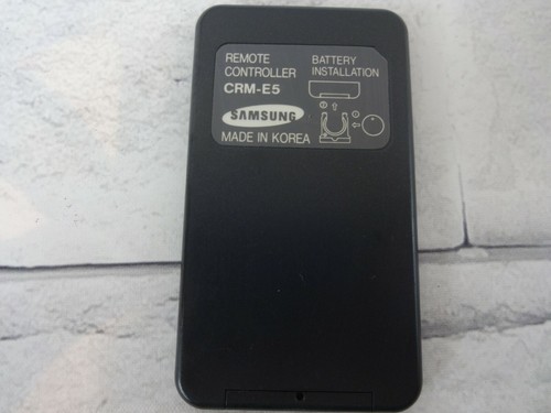 Original Samsung camcorder remote controller CRM-E5 genuine excellent working - Picture 2 of 3