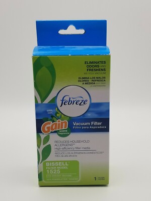 Febreze Gain Scent Bissell Vacuum Filter Model 1525 - New