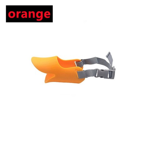 Pet Dog Cute Duck Muzzle Mask Anti-Biting Silicone Muzzle No Barking Training - Picture 22 of 25